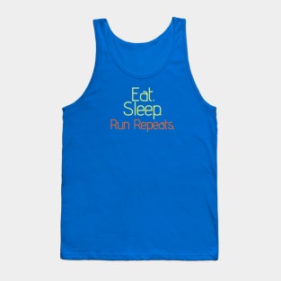 Run Repeats Tank Top